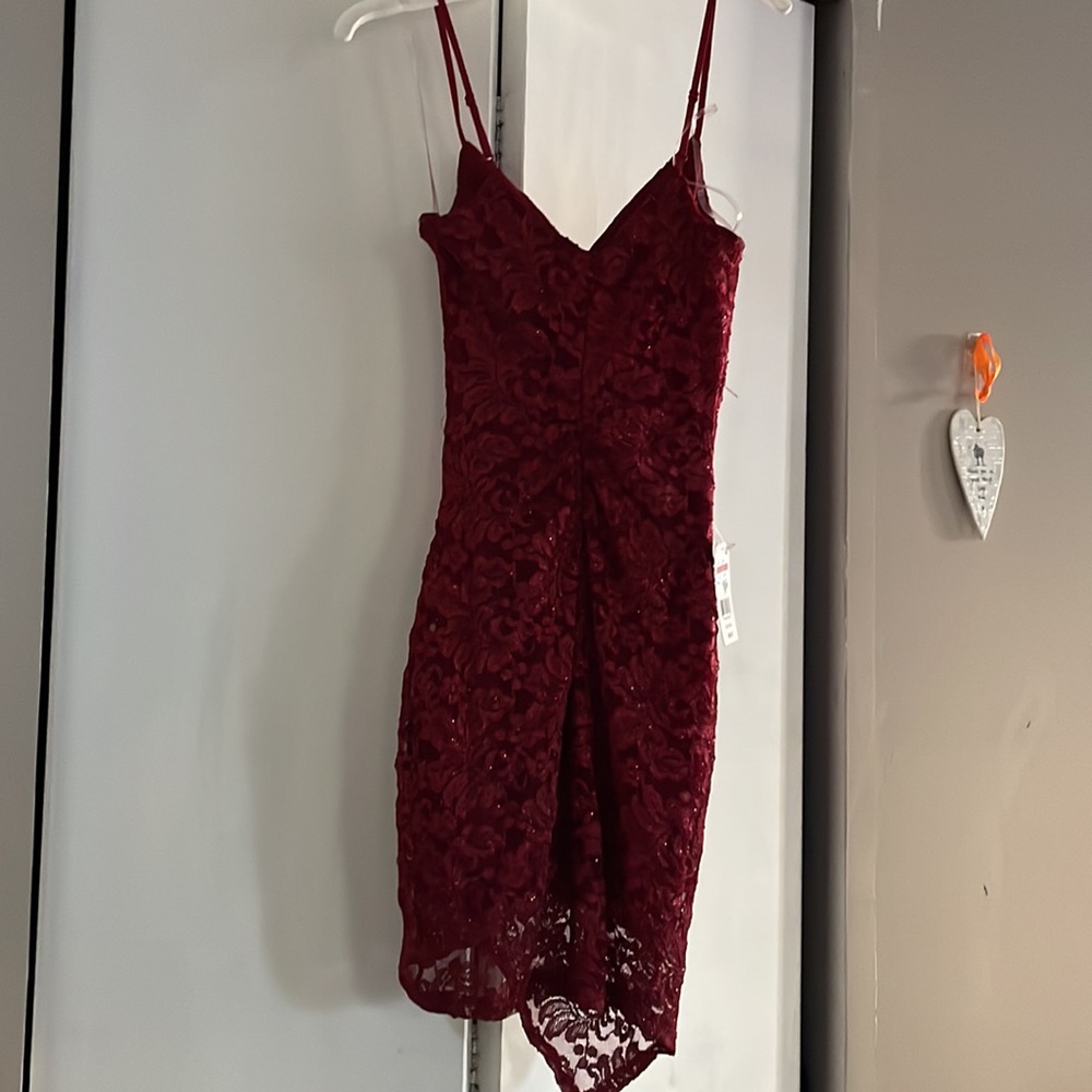 New holiday dress red emerald sundae size small - Picture 4 of 4
